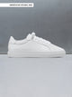 Low Essential Leather Trainer in White