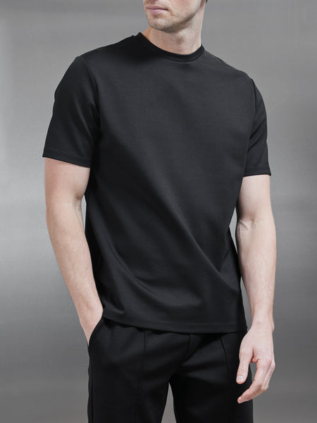 Luxe Essential T-Shirt in Black
