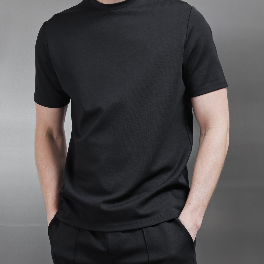 Luxe Essential T-Shirt in Black