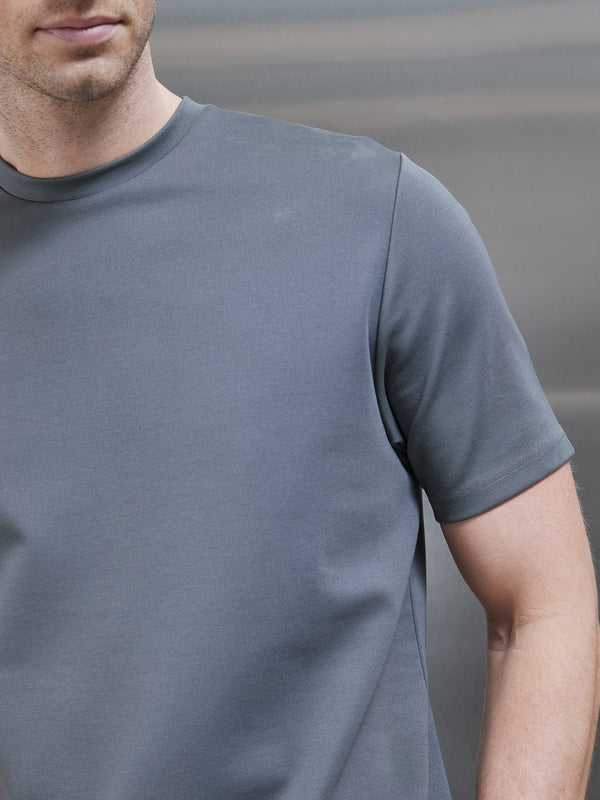 Luxe Essential T-Shirt in Grey