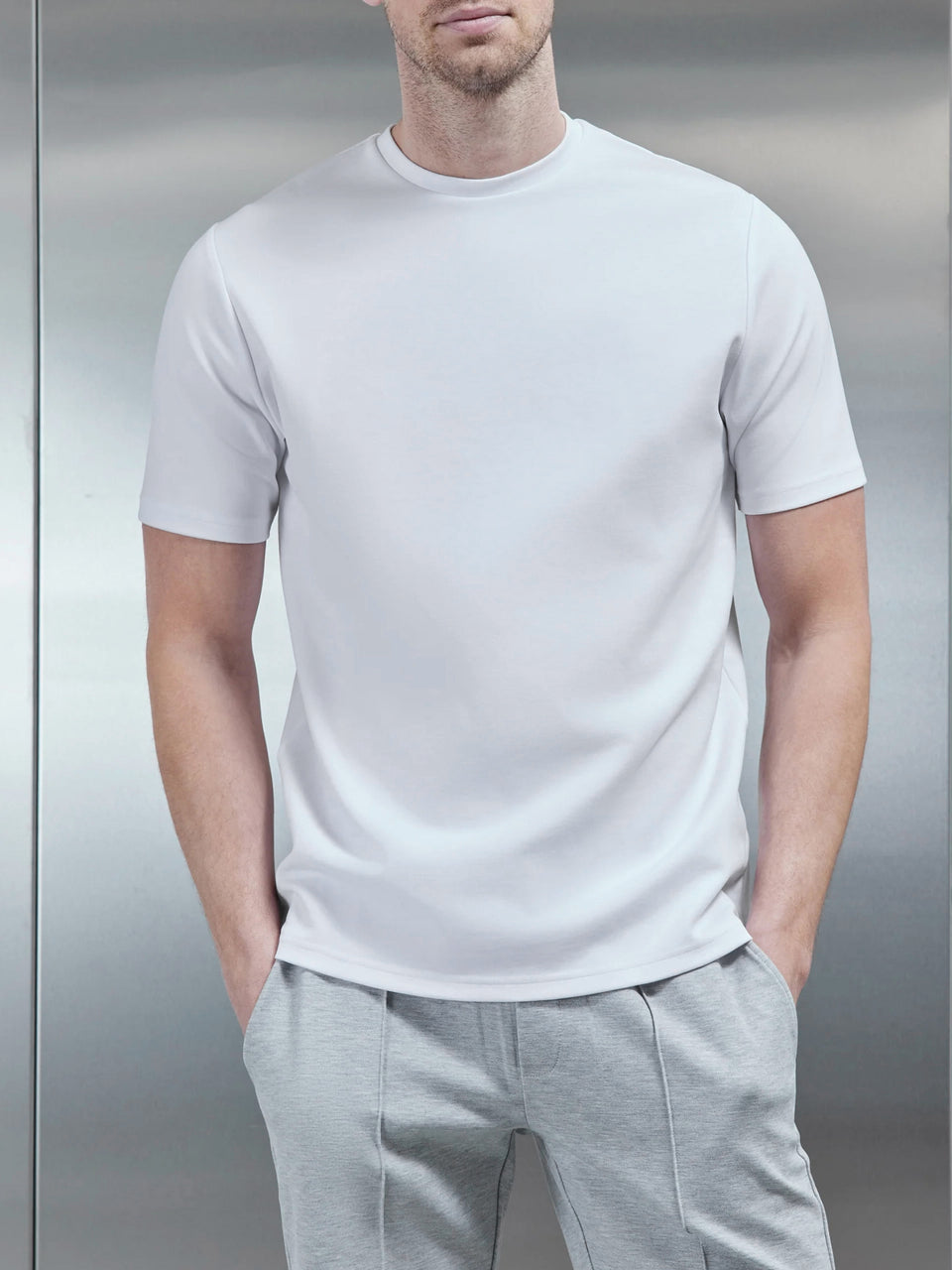 Luxe Essential T-Shirt in White