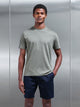 Mercerised Interlock T-Shirt in Sage