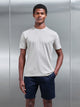 Mercerised Interlock T-Shirt in Stone