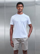 Mercerised Interlock T-Shirt in White