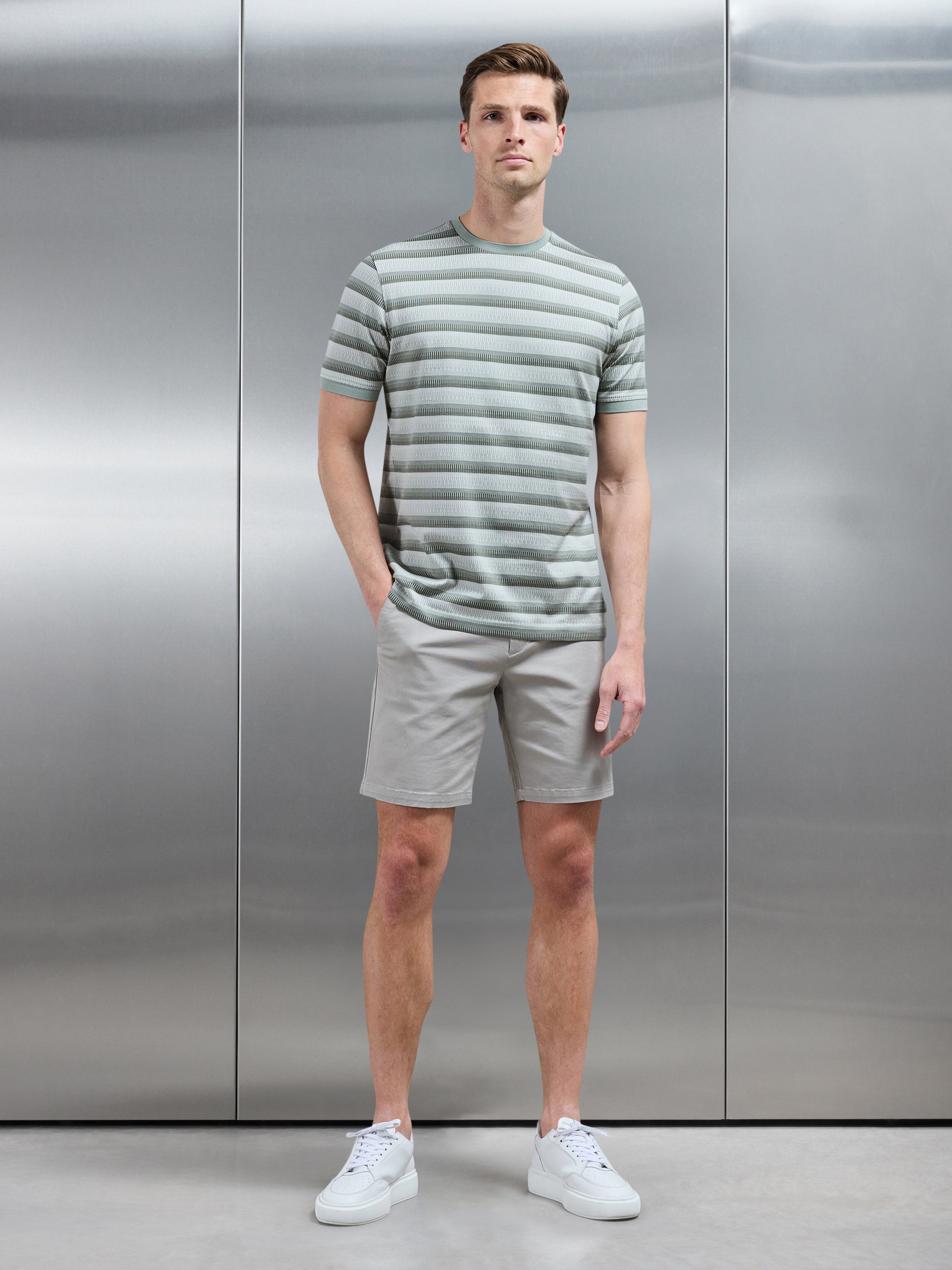 Aztec T-Shirt in Sage