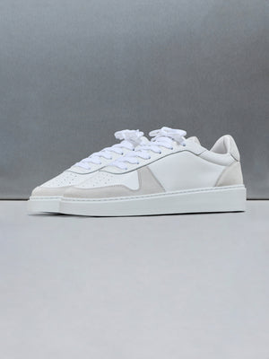 Mid Court Trainer in White Grey