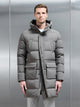 Mid Length Parka in Olive