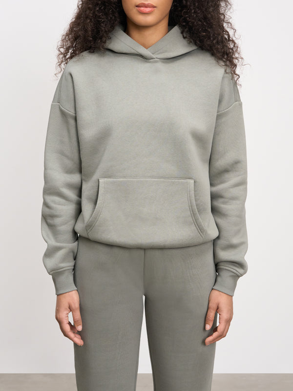 Womens Neoprene Hoodie in Sage