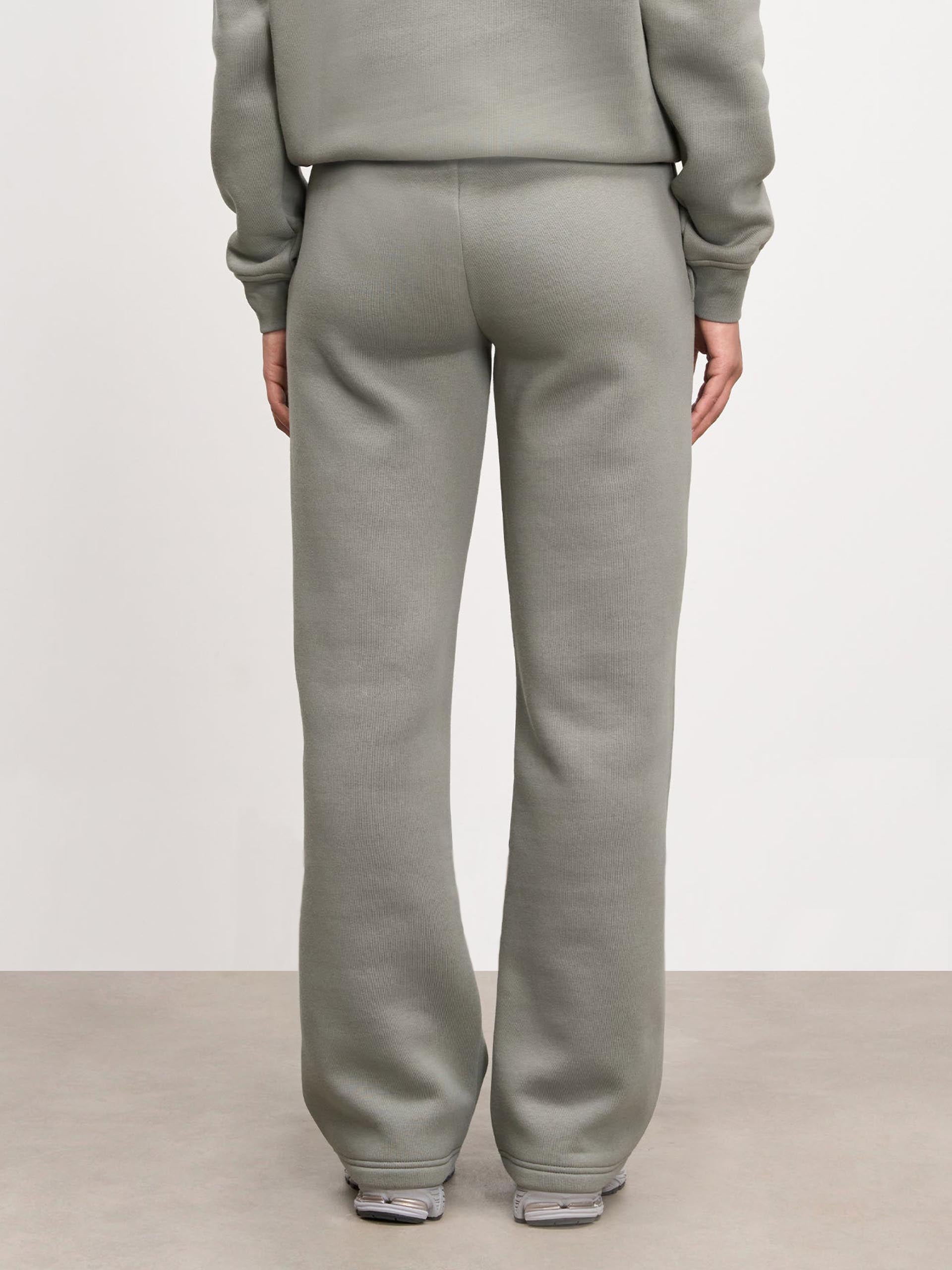Womens Neoprene Straight Leg Jogger in Sage