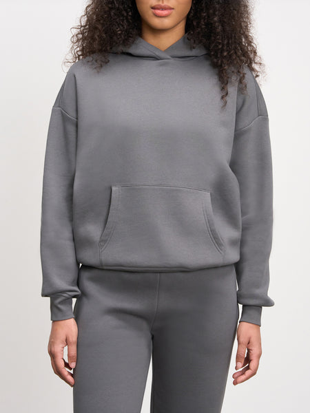 Womens Neoprene Sweatshirt in Grey