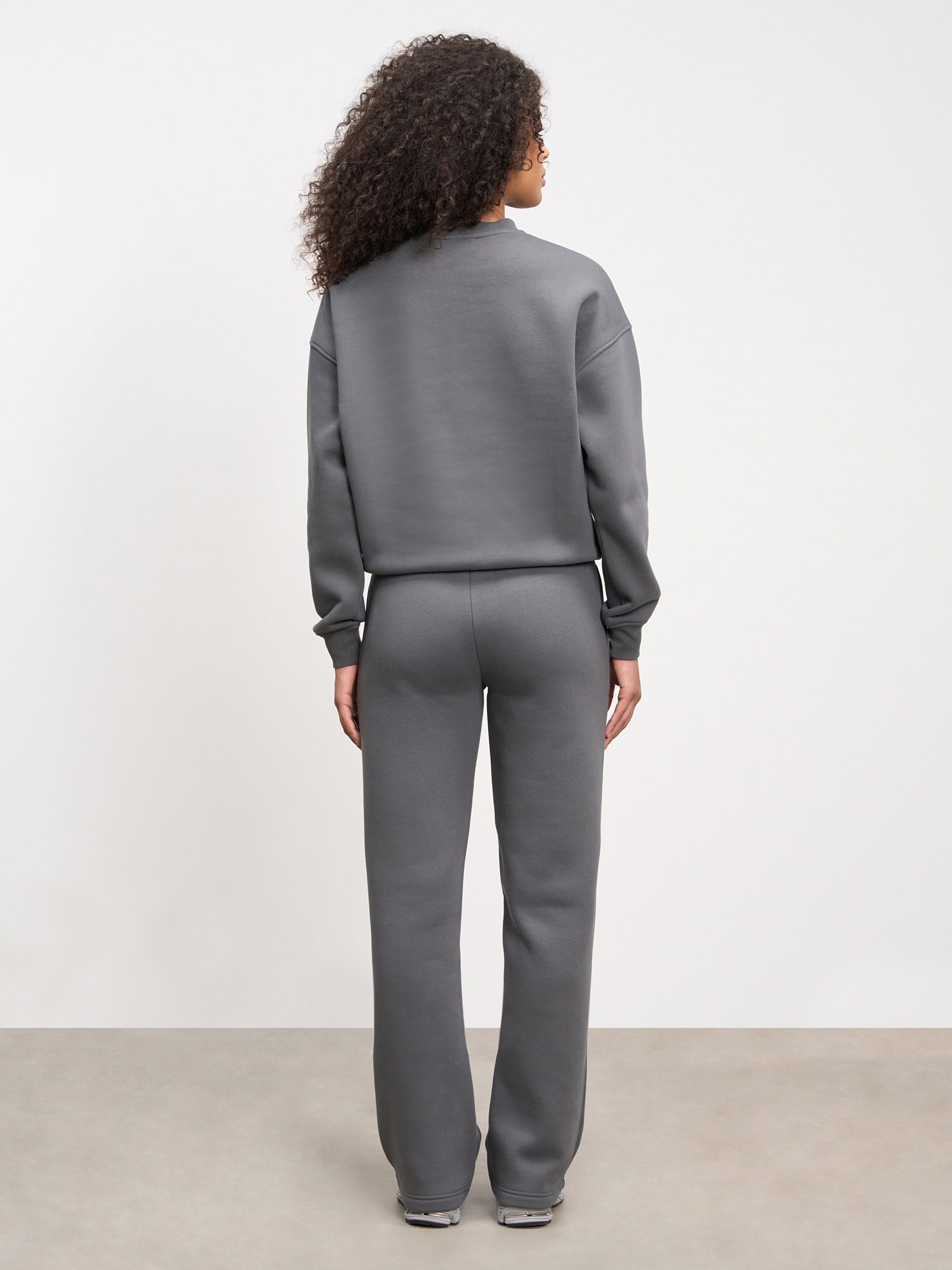 Womens Neoprene Sweatshirt in Grey