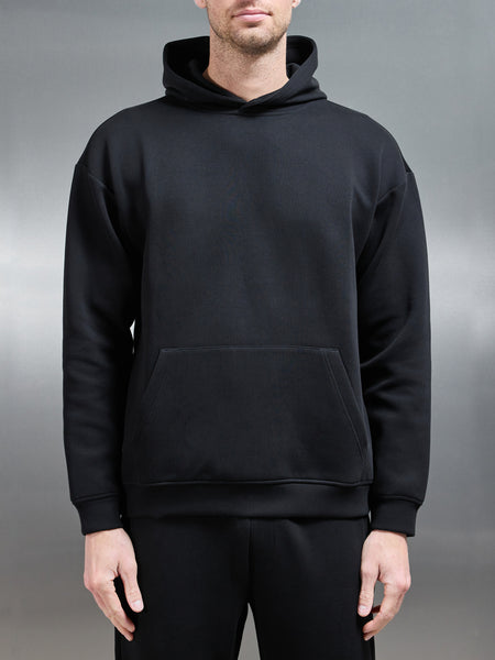 Neoprene Hoodie in Black