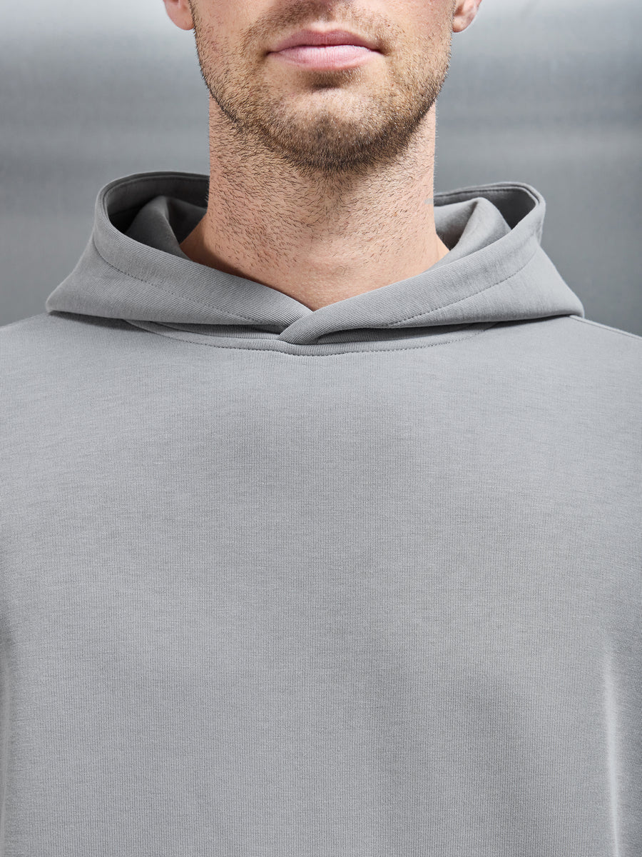 Neoprene Hoodie in Grey