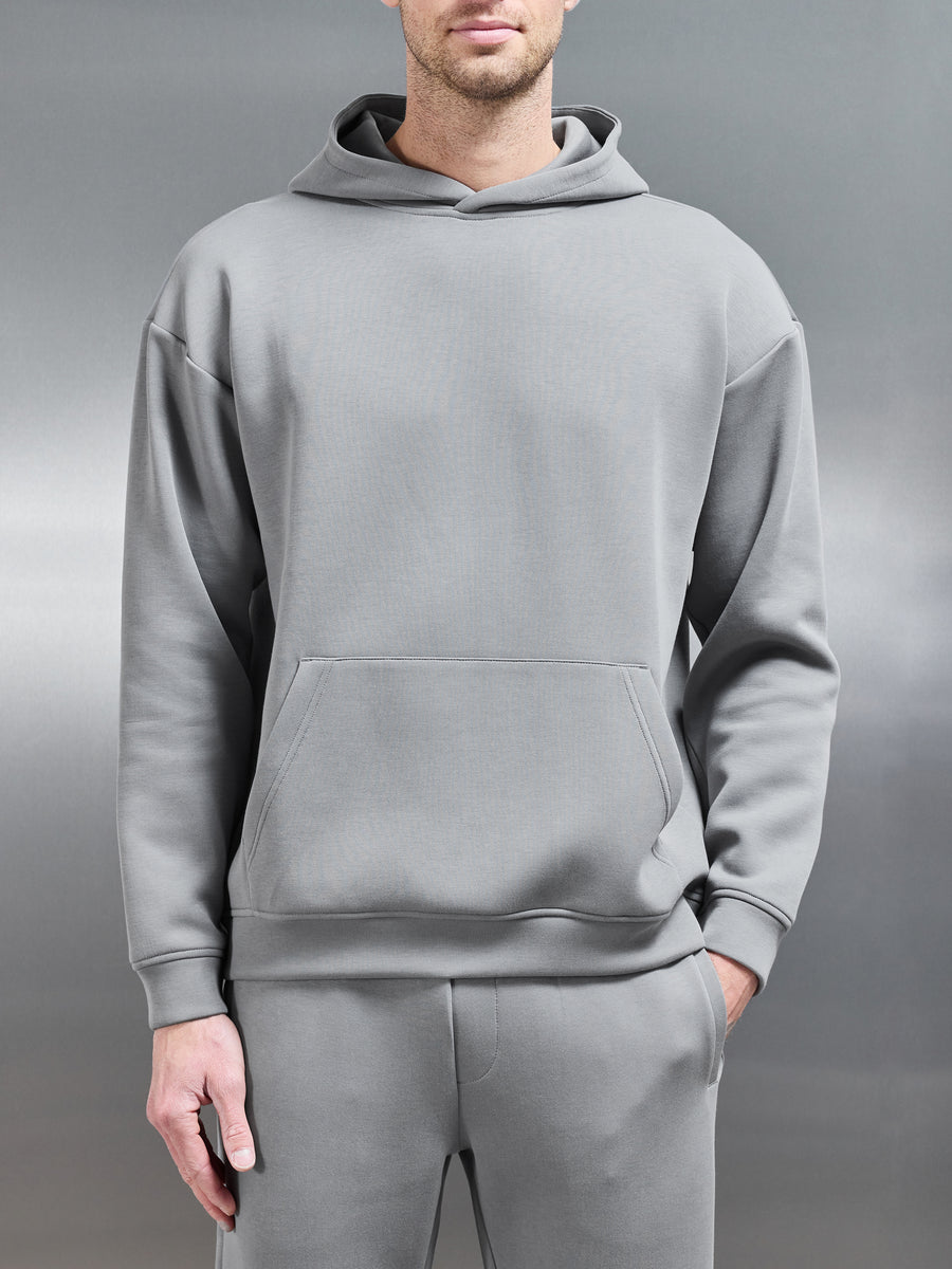 Neoprene Hoodie in Grey