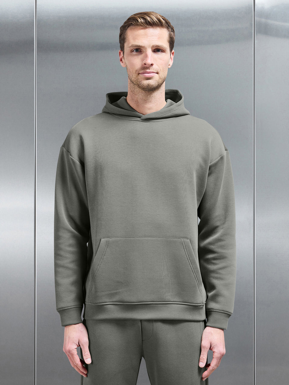 Neoprene Hoodie in Sage