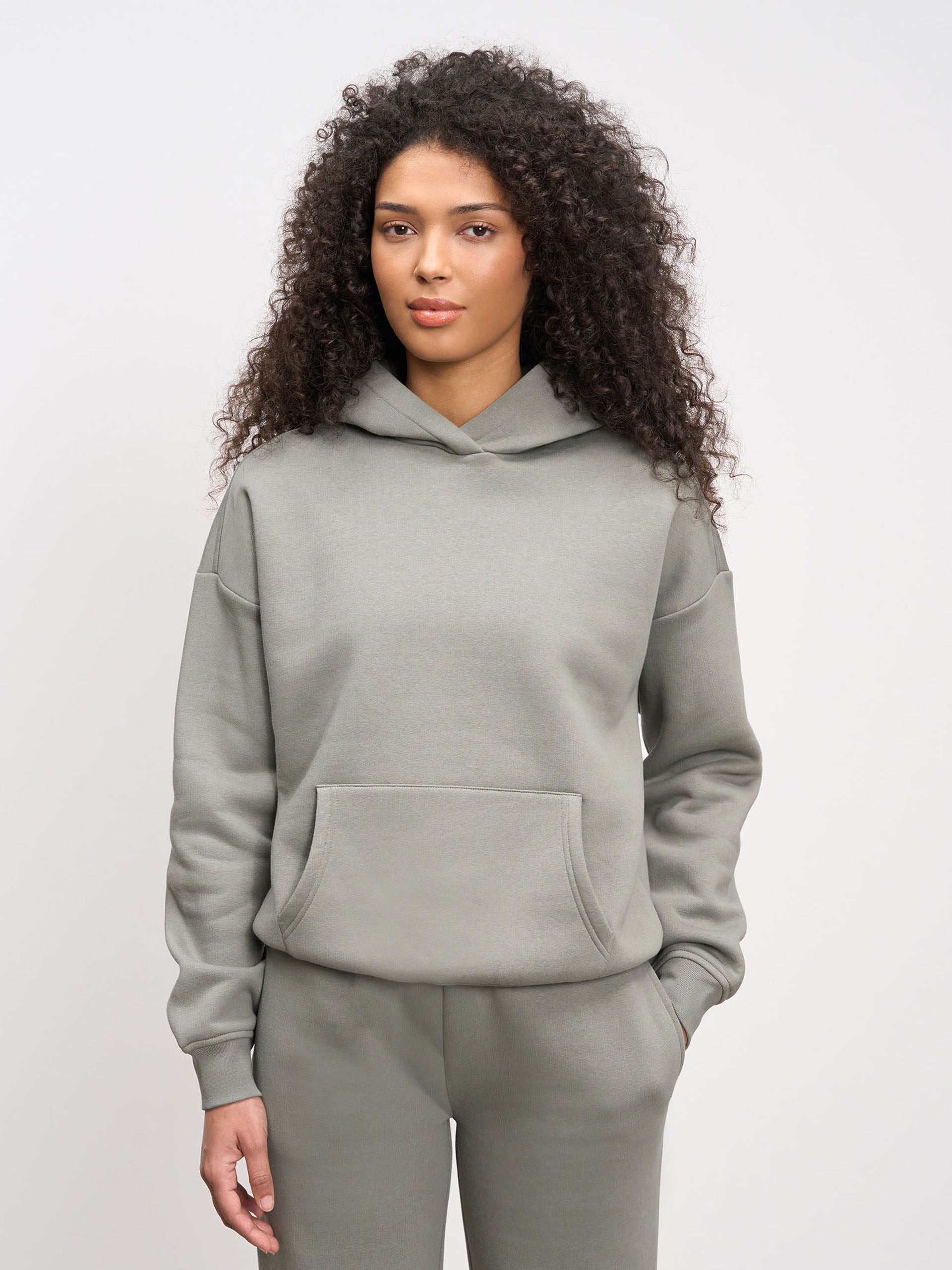 Womens Neoprene Hoodie in Sage