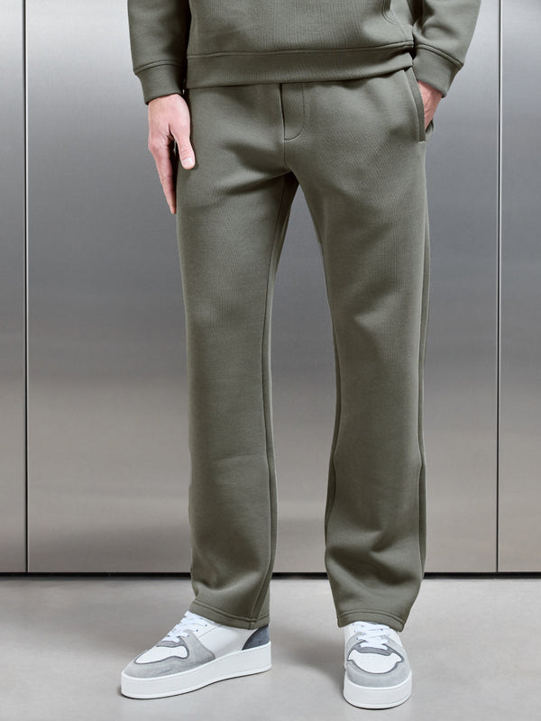 Neoprene Straight Leg Jogger in Sage