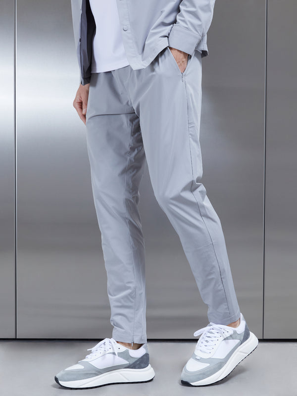 Nylon Trouser in Mid Grey