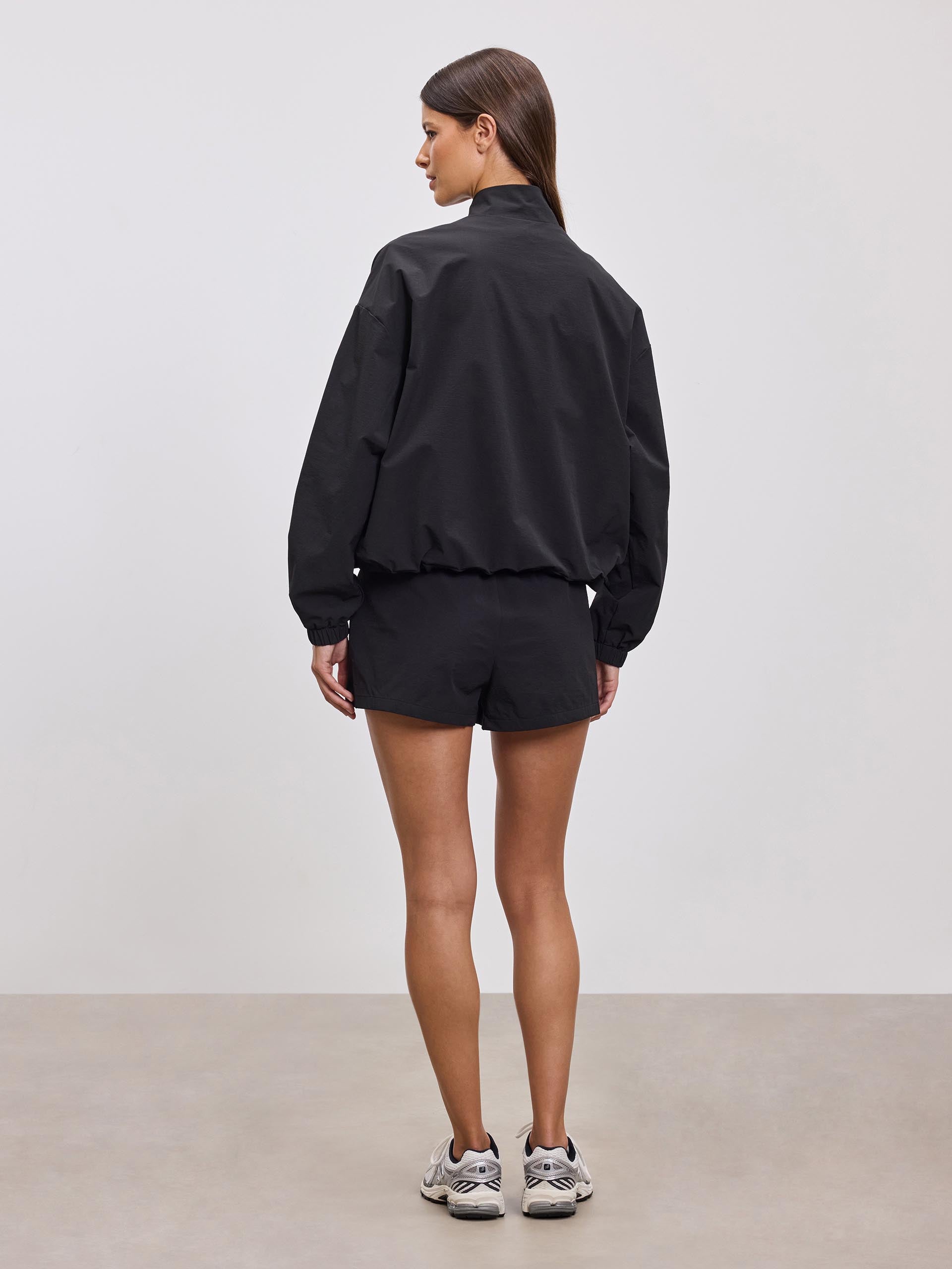 Womens Nylon Short in Black