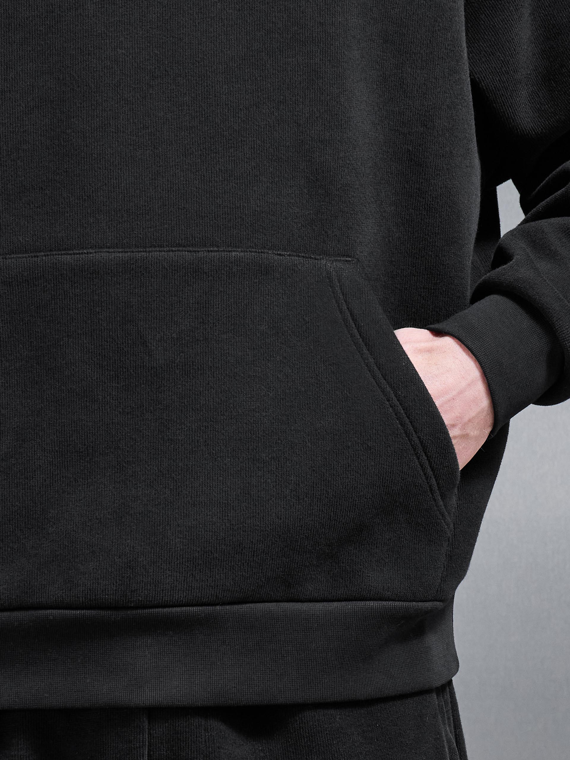 Oversized Hoodie in Black