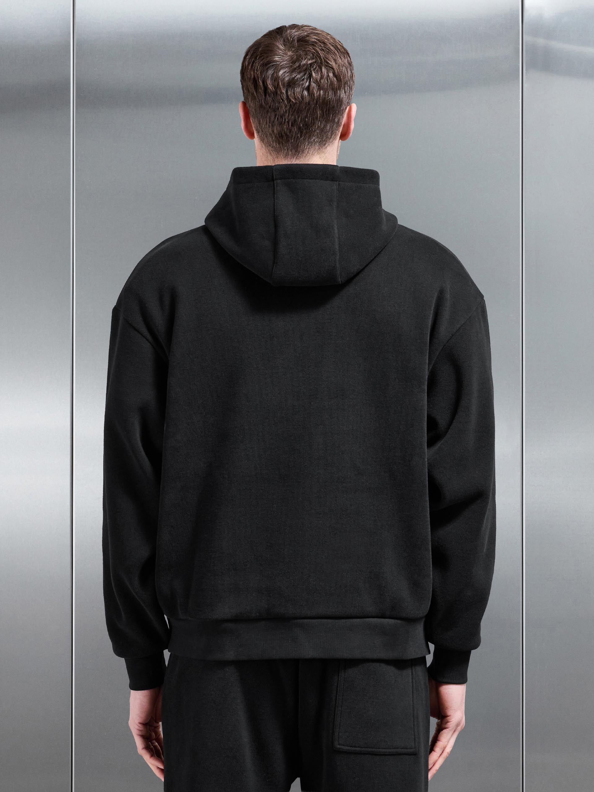 Oversized Hoodie in Black