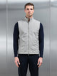 Padded Shell Gilet in Stone