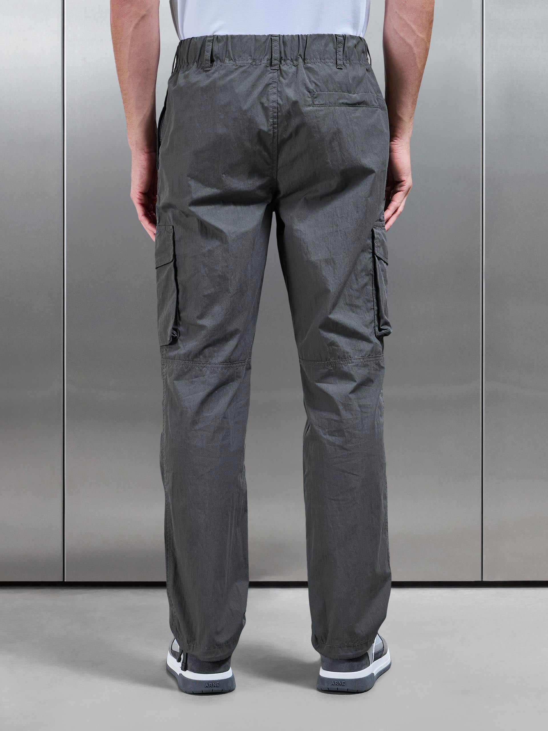 Parachute Cargo Pant in Grey