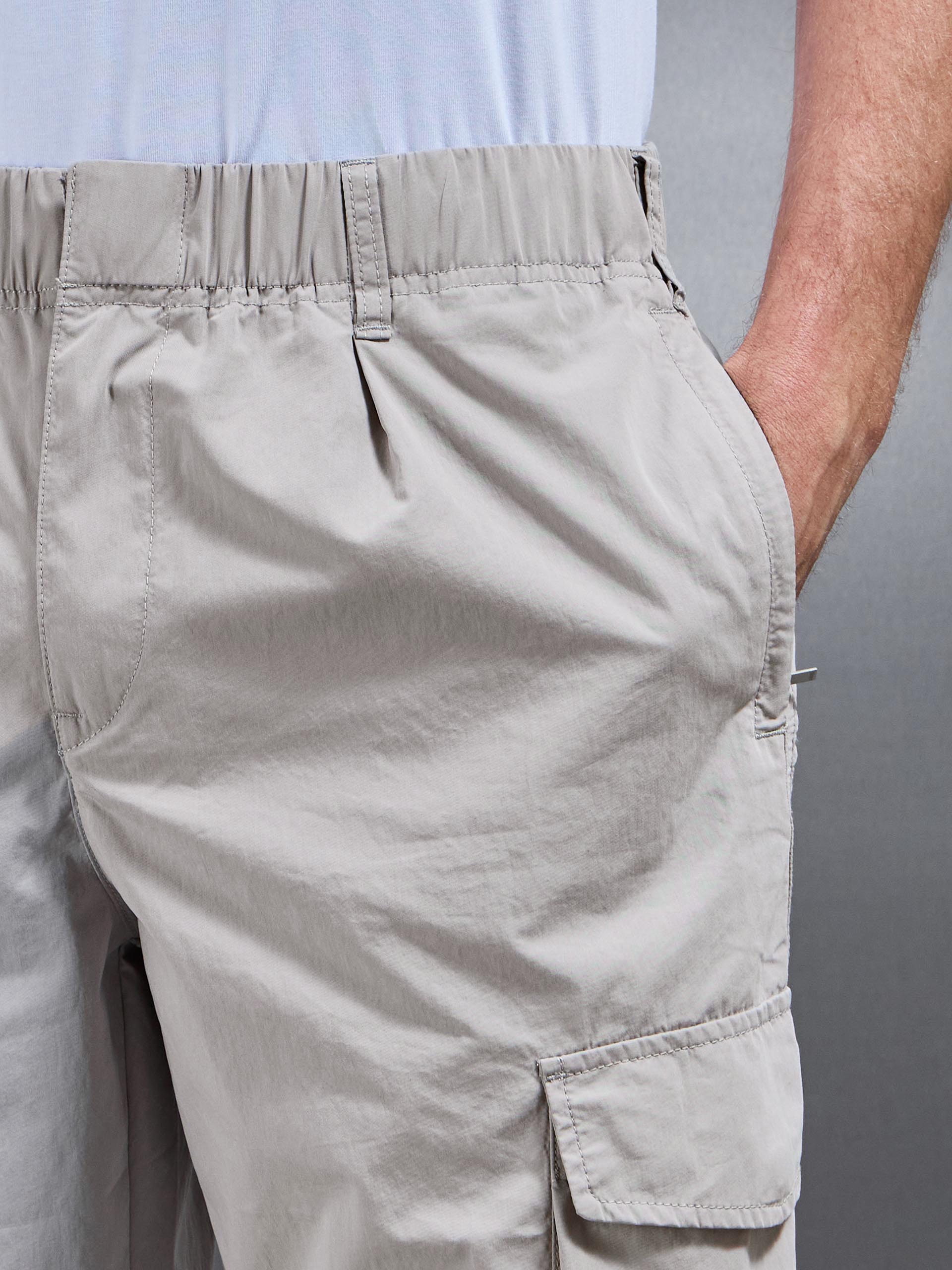 Parachute Cargo Pant in Stone