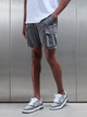 Parachute Cargo Short in Grey