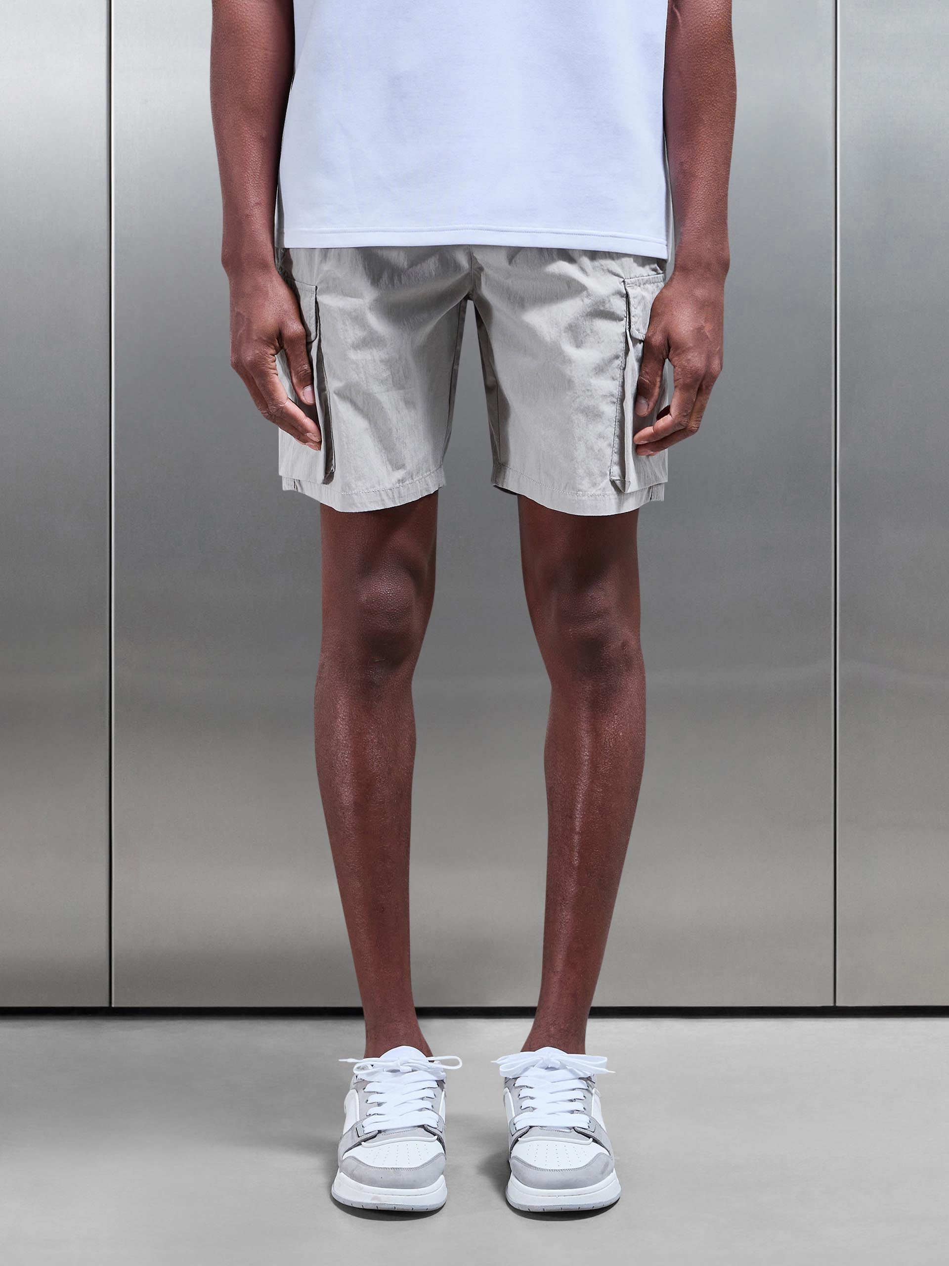 Parachute Cargo Short in Stone