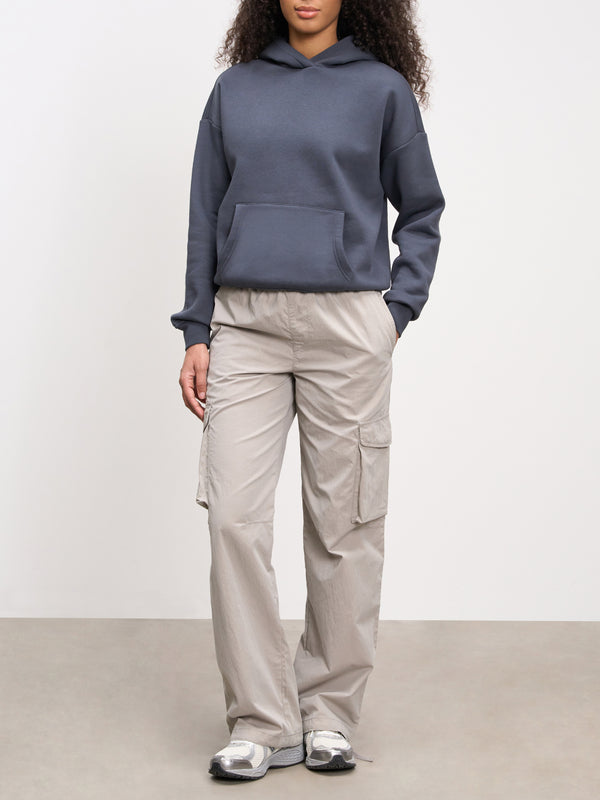 Womens Parachute Cargo Pant in Stone