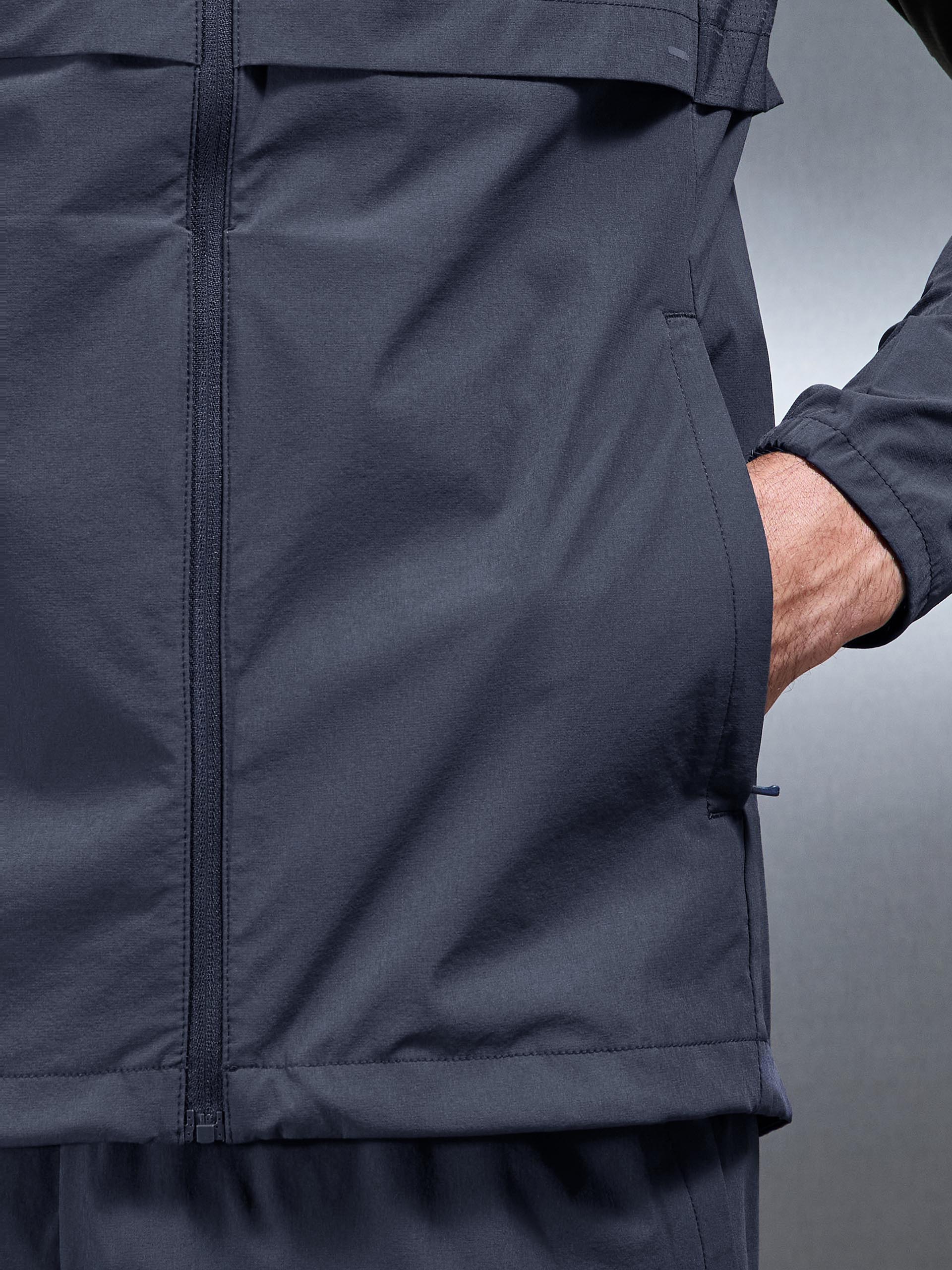 Performance Windbreaker in Slate Blue