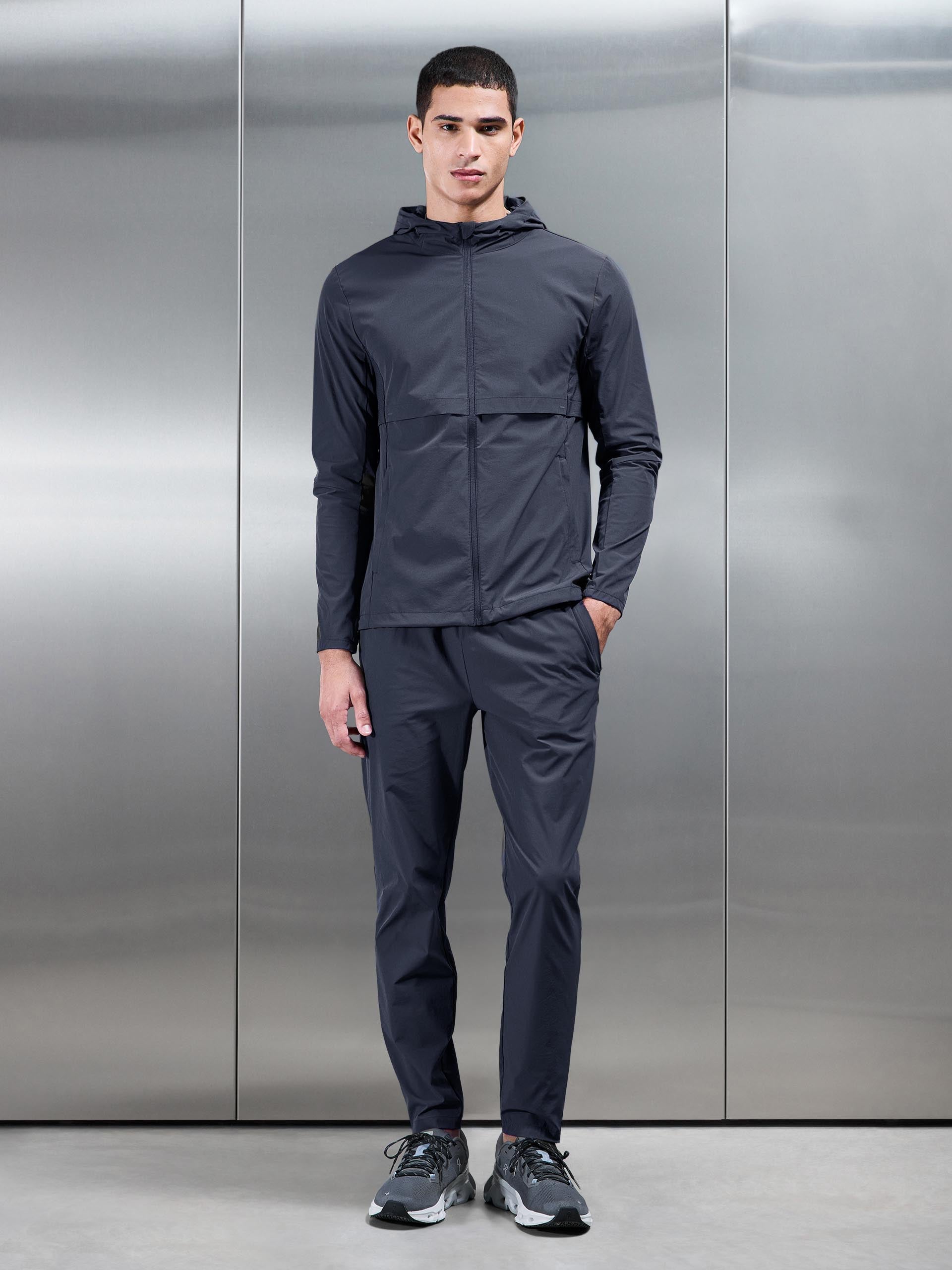 Performance Windbreaker in Slate Blue