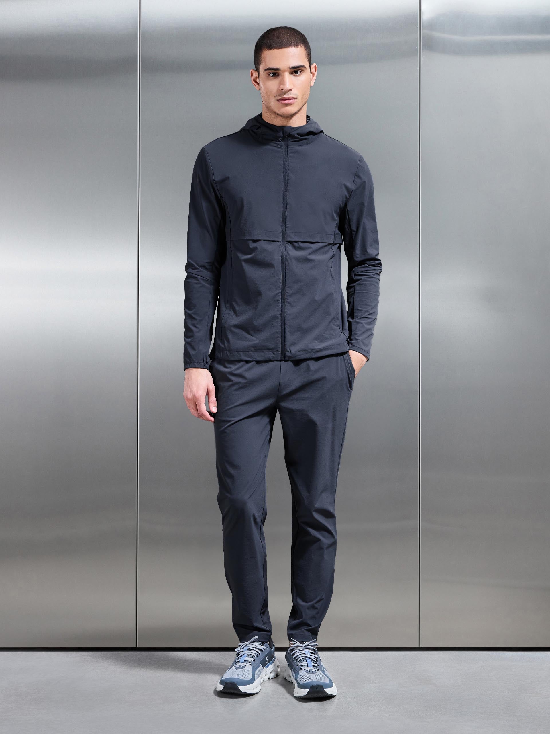 Performance Windbreaker in Slate Blue