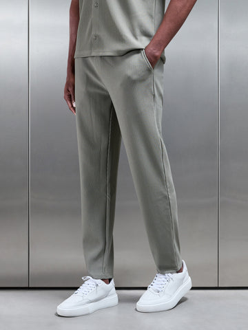 Pleated Trouser in Sage