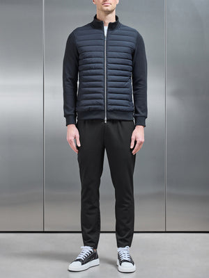 Essential Drawstring Tailored Trouser in Black