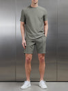 Pleated Short in Sage