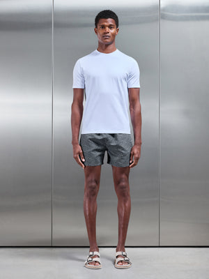 Porto Printed Swim in Grey