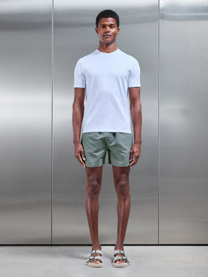 Porto Printed Swim in Olive