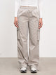 Womens Parachute Cargo Pant in Stone