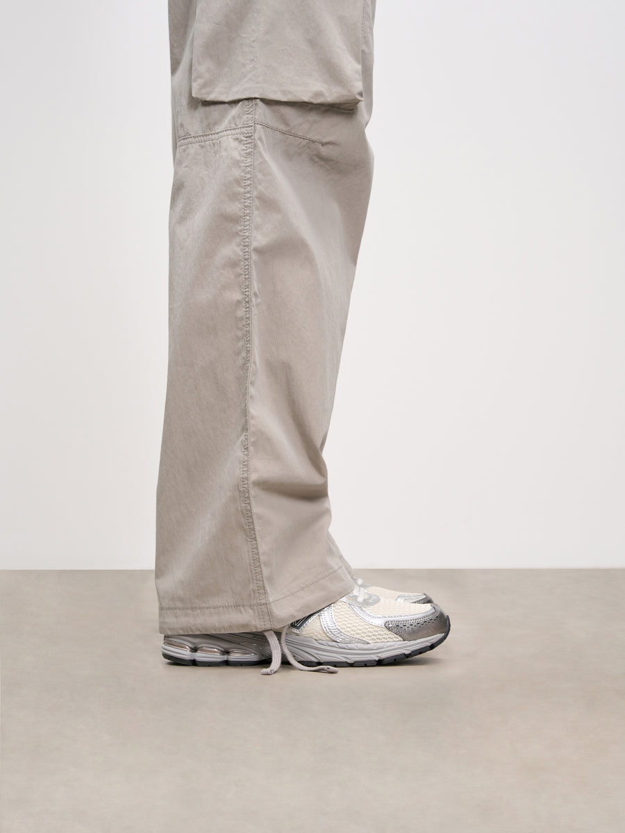 Womens Parachute Cargo Pant in Stone