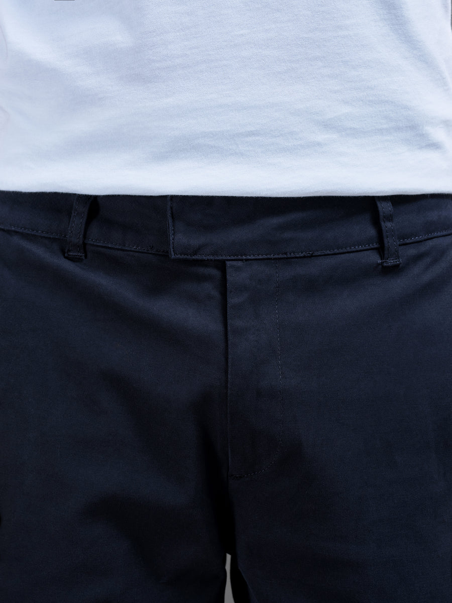 Regular Fit Chino Trouser in Navy