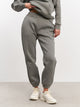 Womens Relaxed Cuffed Jogger in Grey