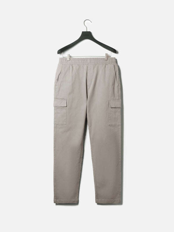 Relaxed Fit Cotton Cargo Pant in Taupe