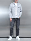 Relaxed Fit Denim Jeans in Grey Wash
