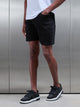 Relaxed Fit Denim Short in Black