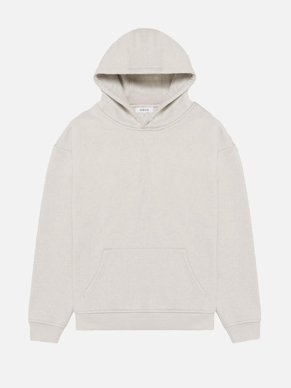 Relaxed Fit Hoodie in Beige