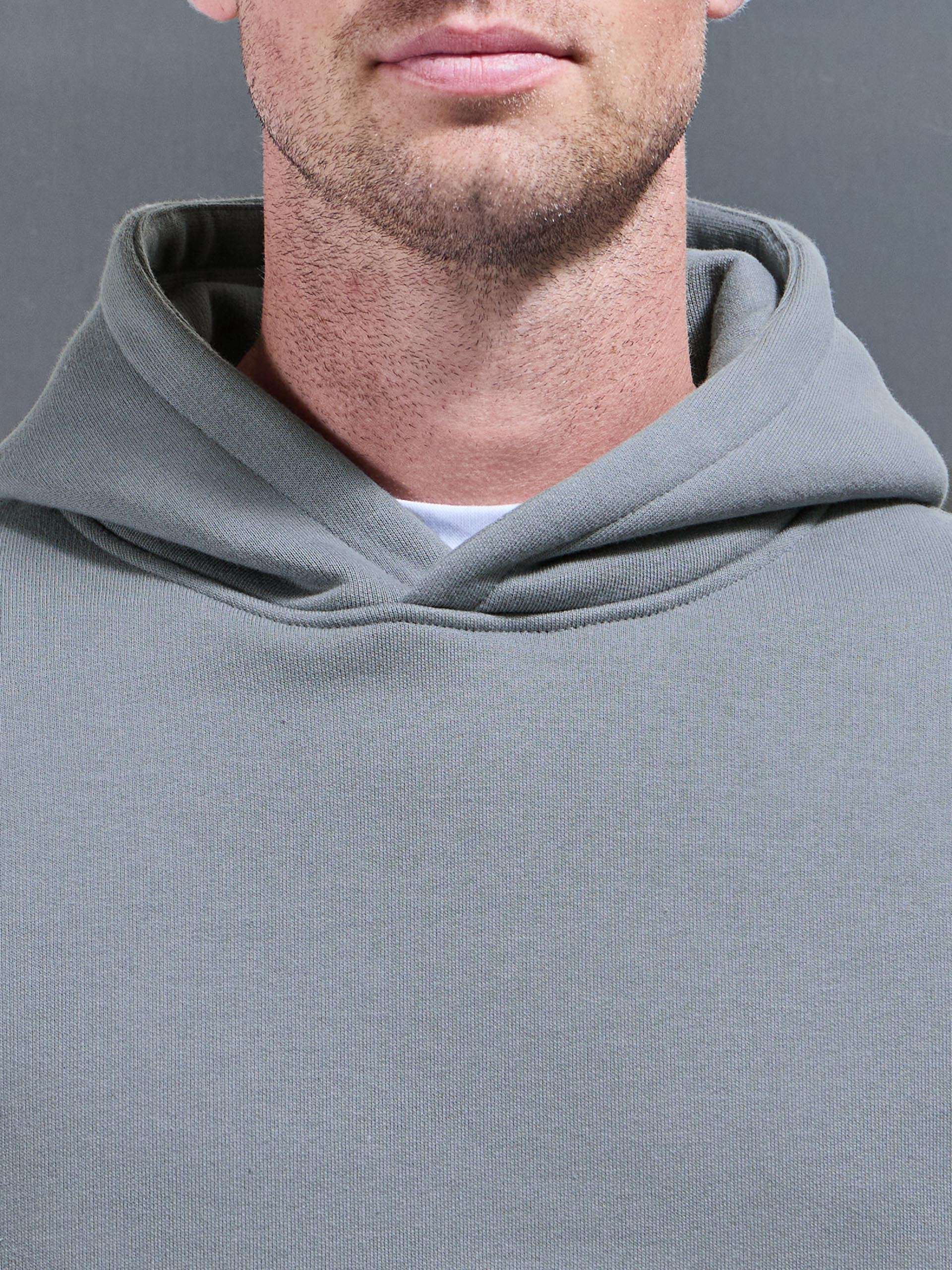 Relaxed Fit Hoodie in Coast Blue