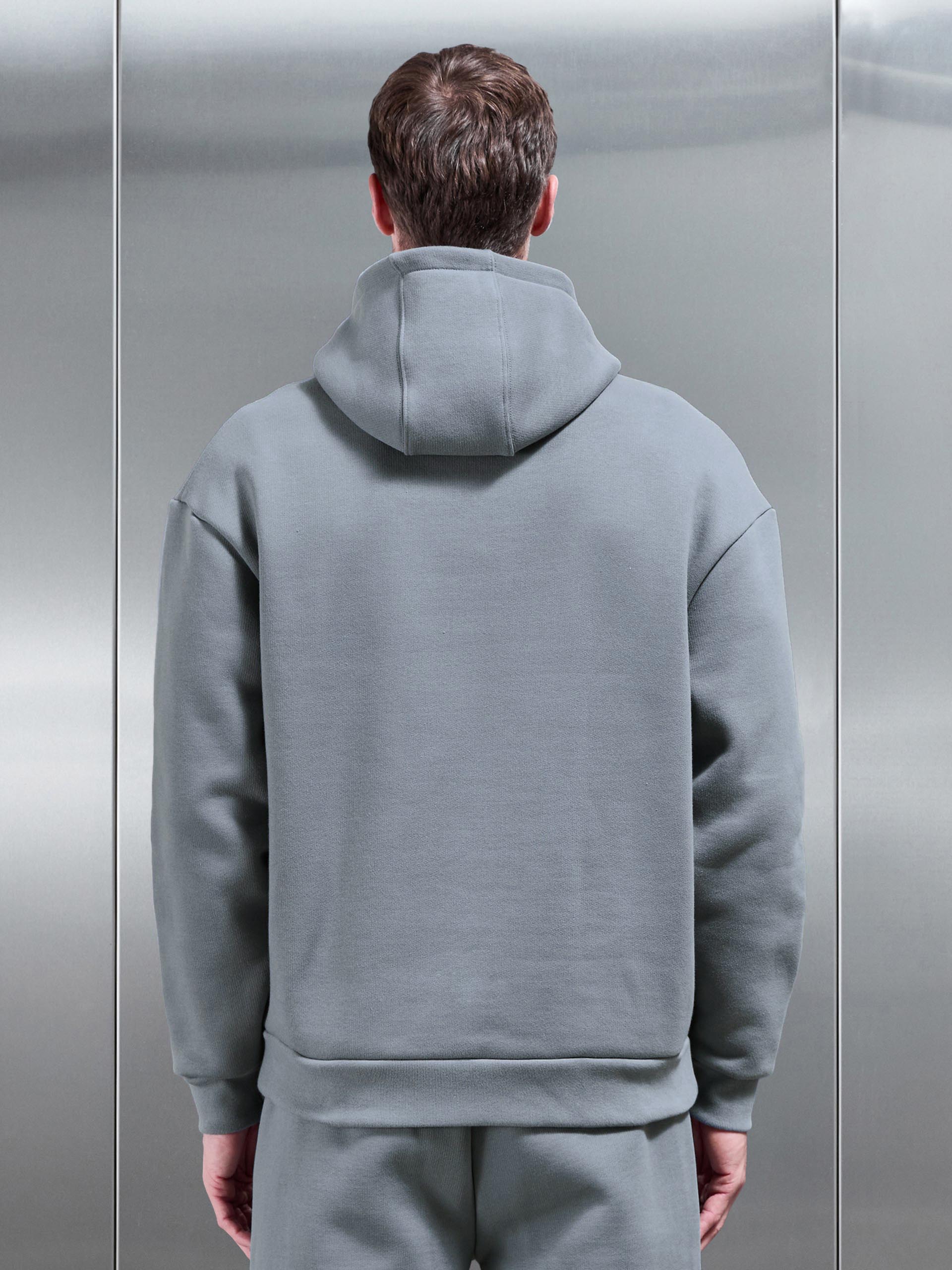 Relaxed Fit Hoodie in Coast Blue