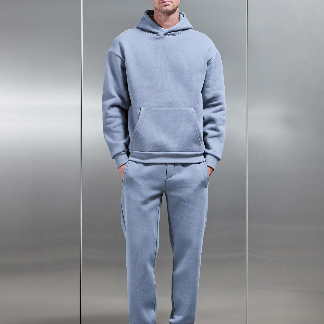 Relaxed Fit Hoodie in Coast Blue